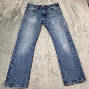 Levis 569 Jeans Mens 31X30 Blue Loose Straight Medium Wash Denim Preppy Workwear